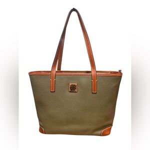 Dooney & Bourke Pebble Grain Charleston Shopper Tote Bag.